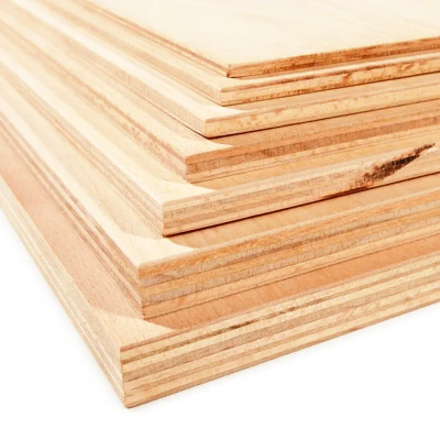 Plywood panels for interior decoration and building applications